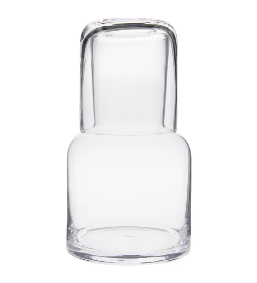 World Market Fluted Glass Carafe